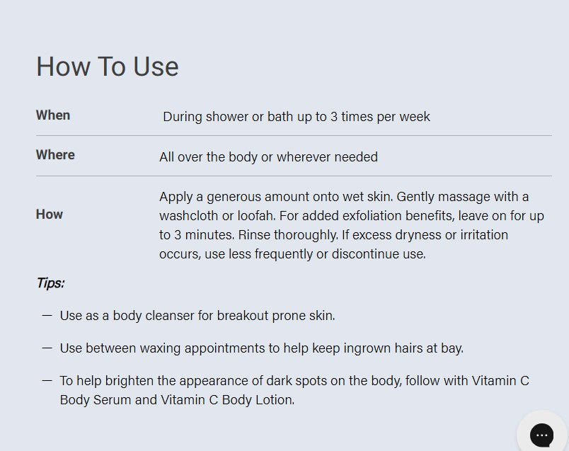 Active Body Wash