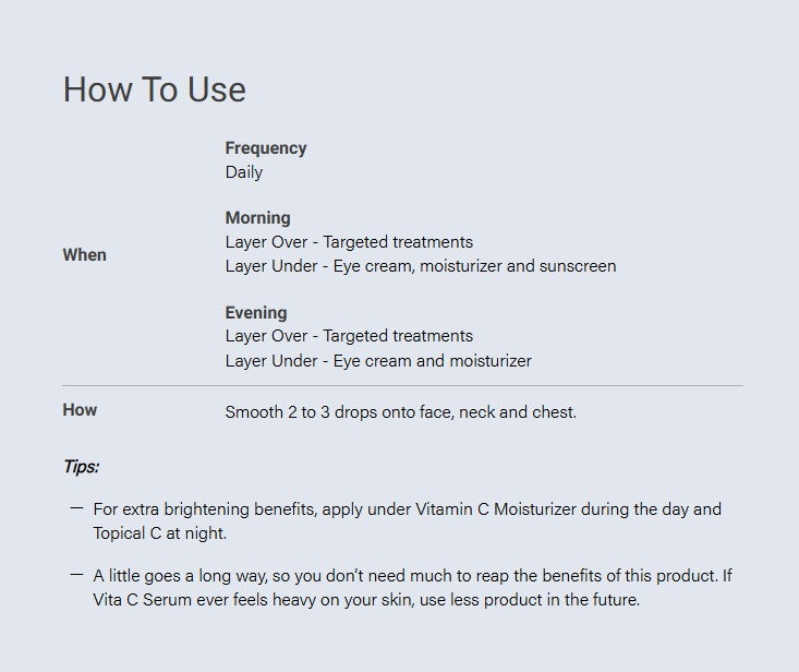 Vita C Serum