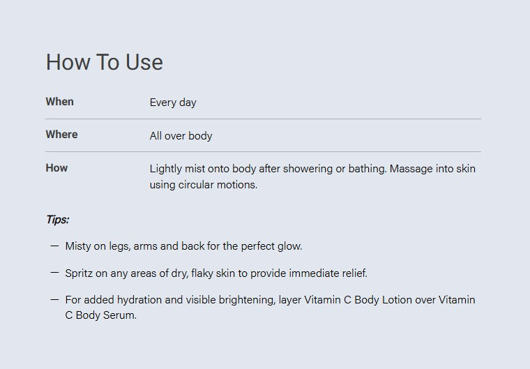Vitamin C Body Serum